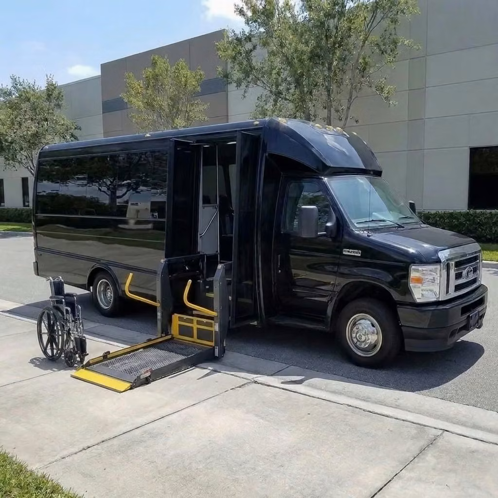 paragould 18 passenger minibus wheelchair lift