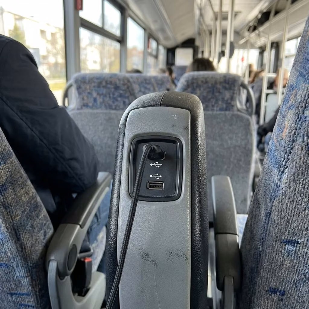 paragould 28 passenger minibus usb charging