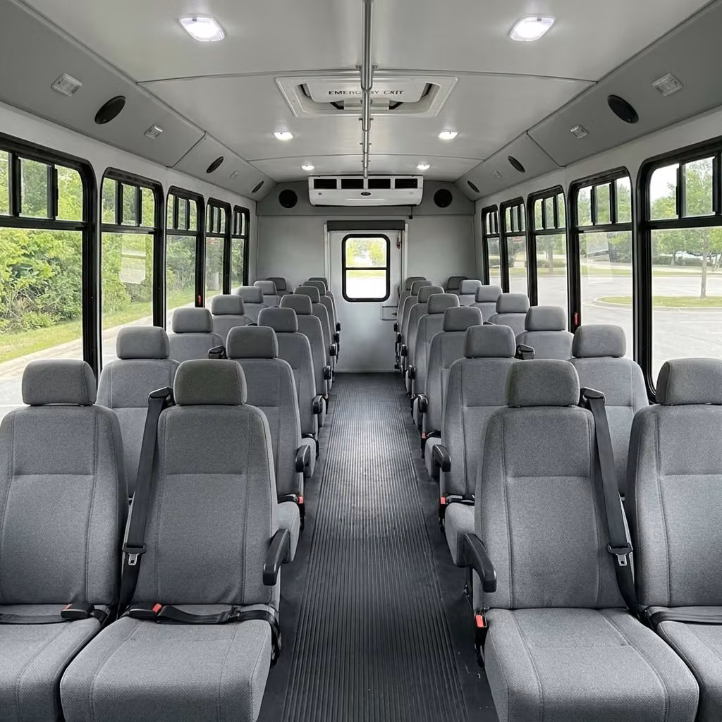 paragould 35 passenger minibus seating