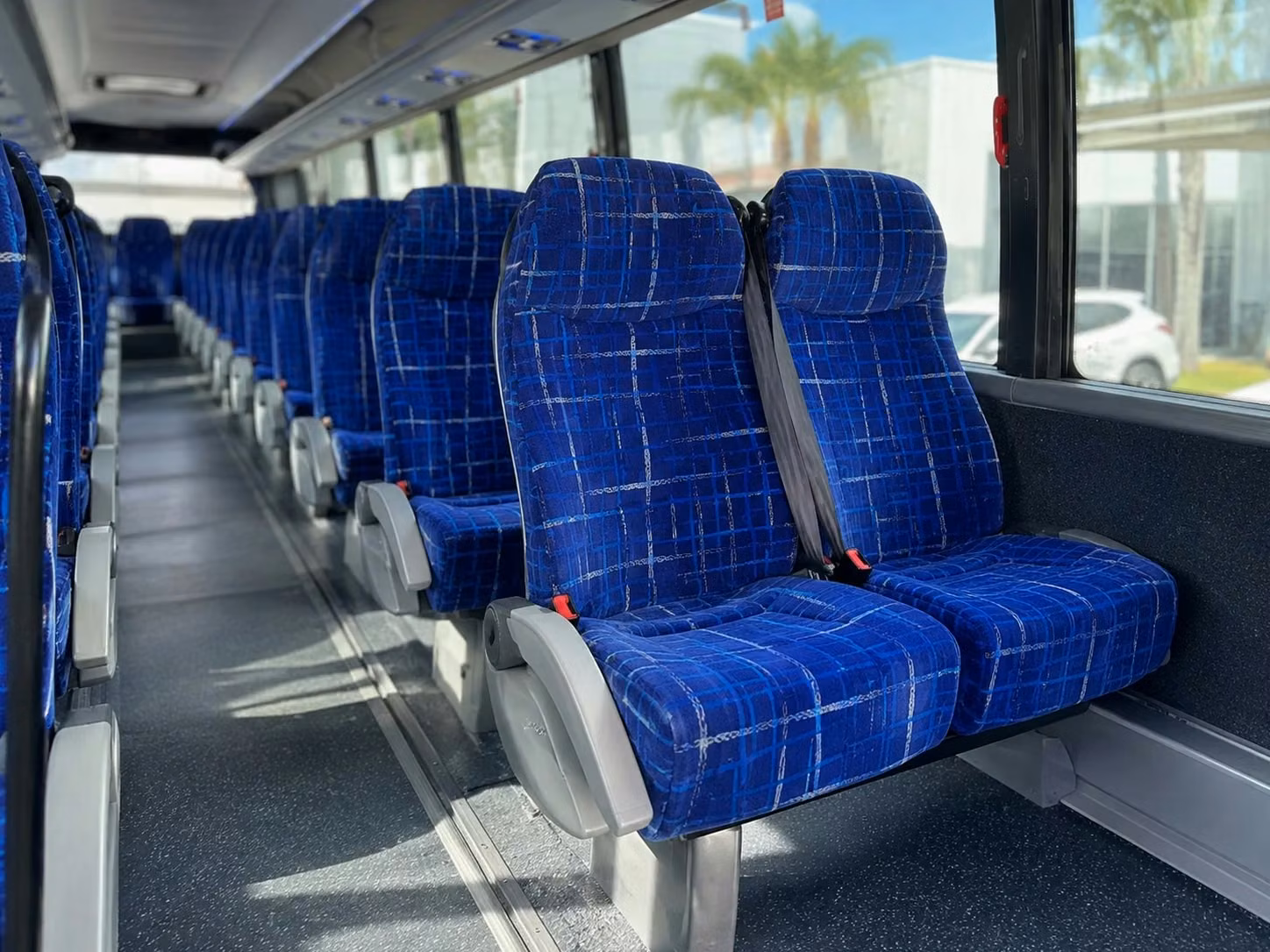 paragould charter bus interior 1