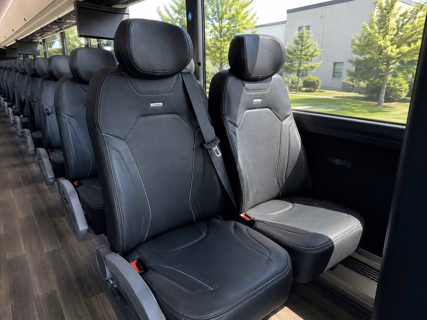 paragould charter bus interior 2