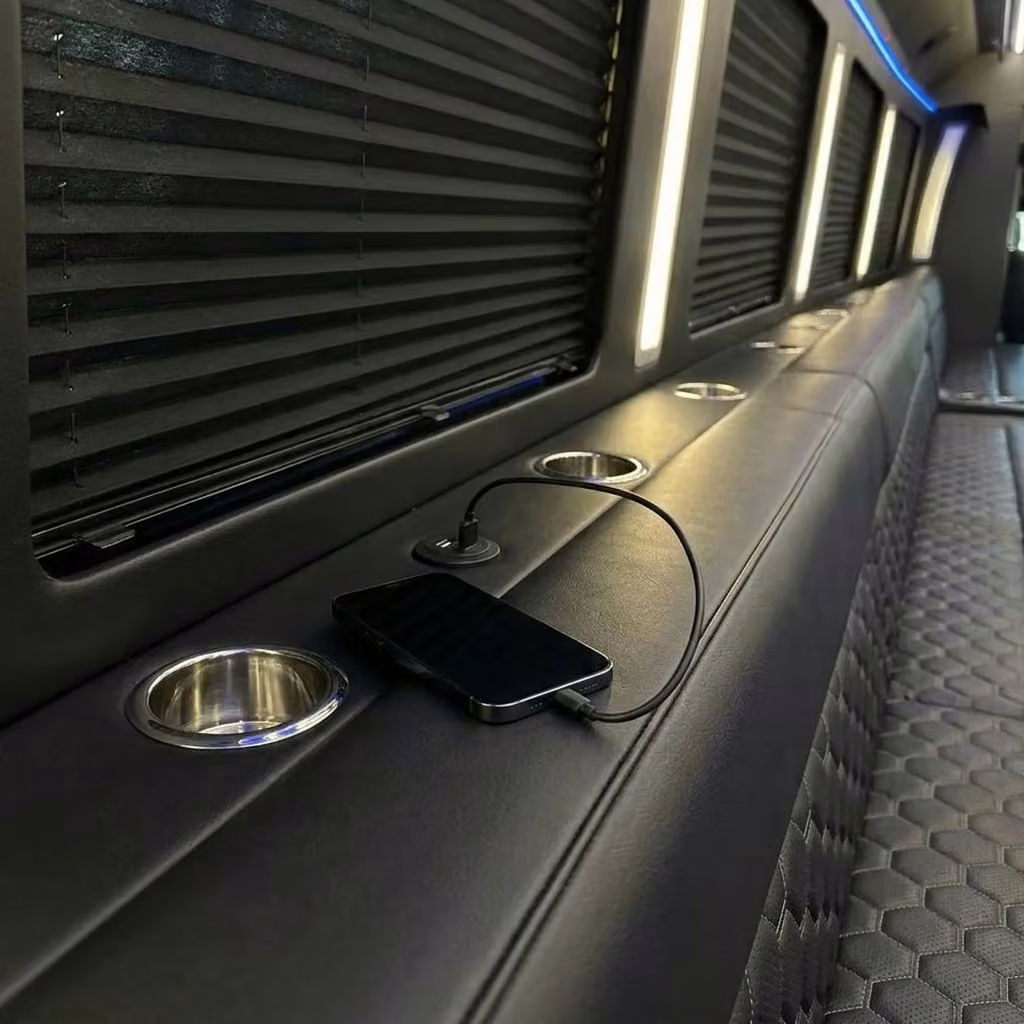paragould party bus usb charging