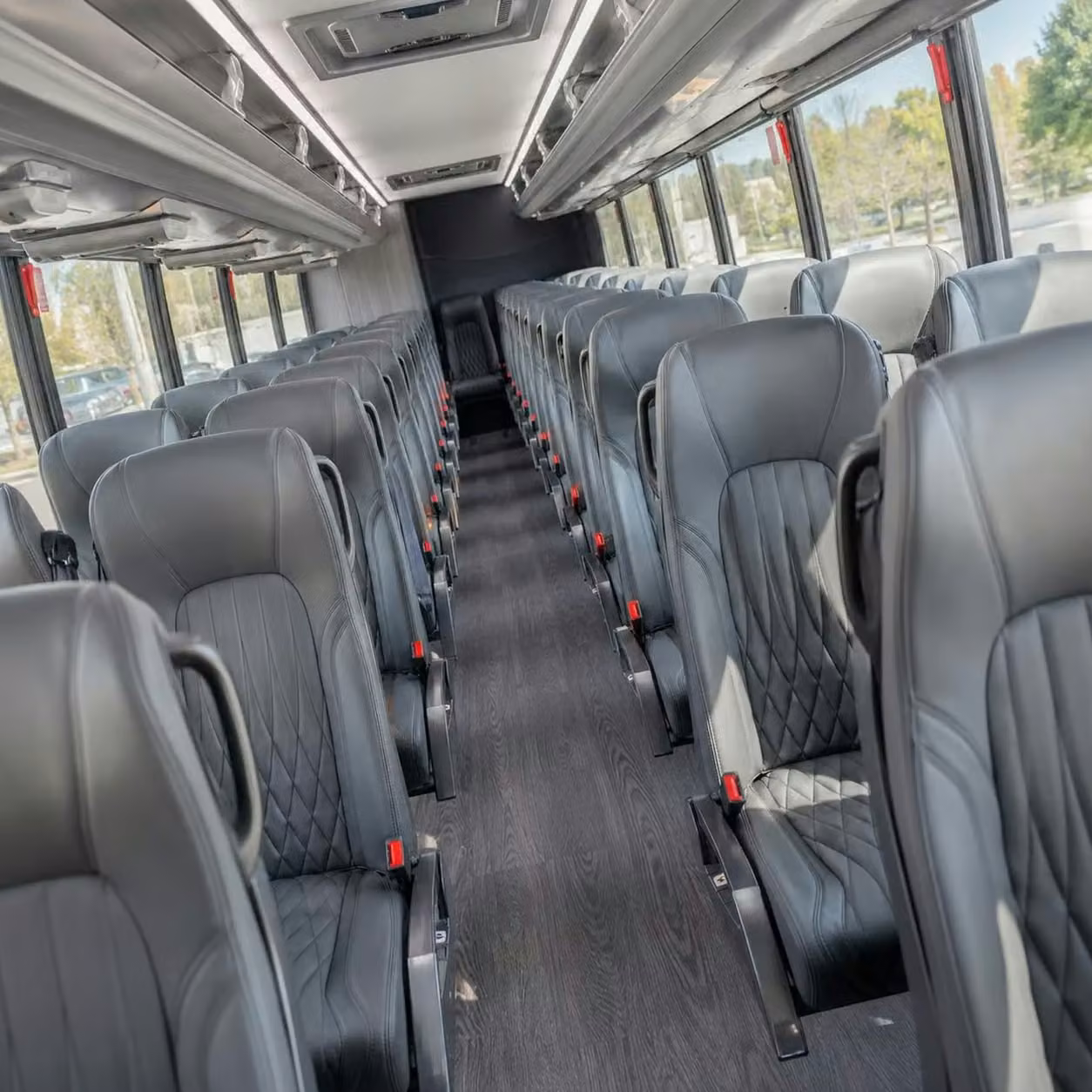 30 passenger minibus inside